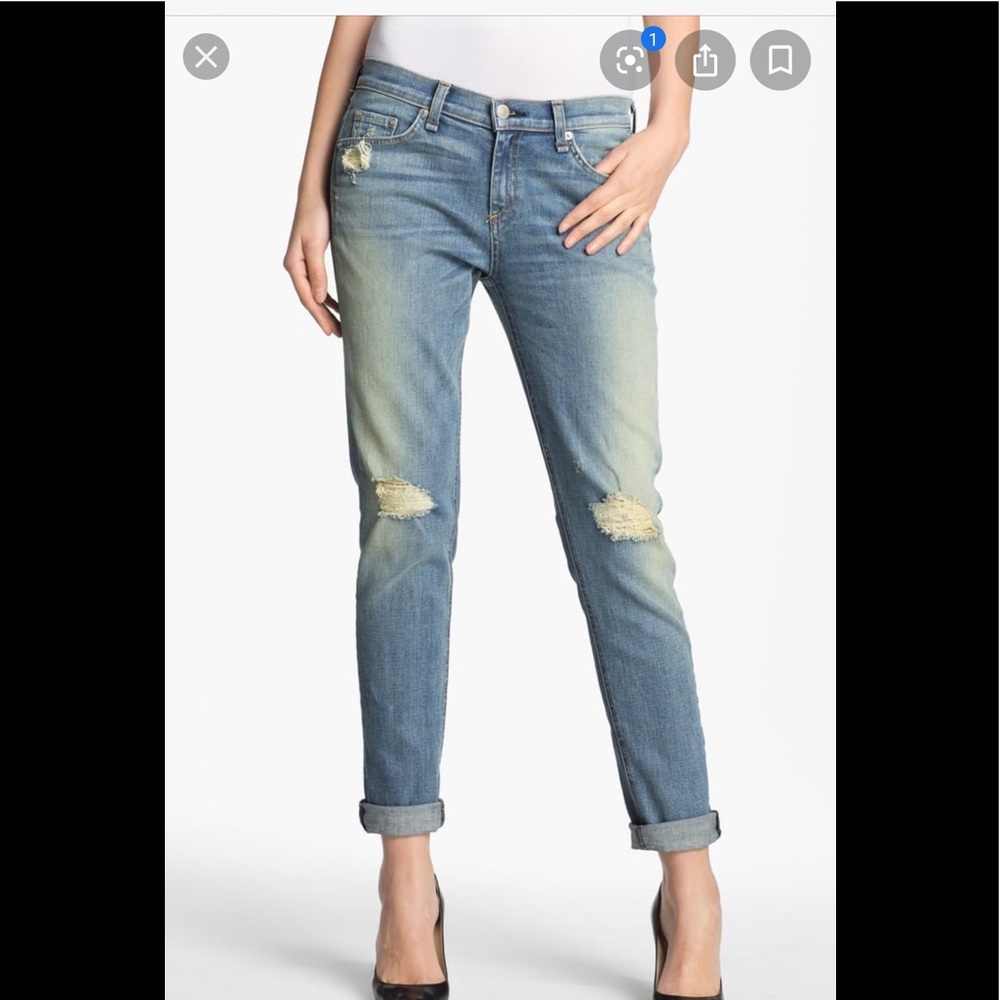 Rag & Bone The Dash Slouchy Skinny Jeans